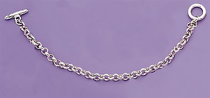 BR125: Silver Bracelet