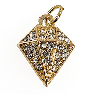 CH402: Golden Diamond Charm