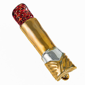 CL173: Gold Lipstick Pin