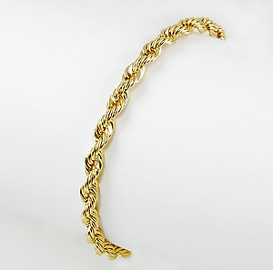 CL67: Gold Rope Bracelet