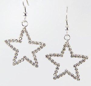 EA473: Crystal Star Earrings