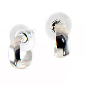 EA654: Sliver Hoop Earrings