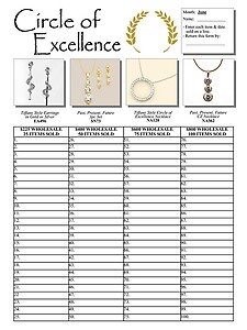 Circle of Excellence Contest Flyer