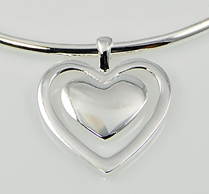 NA174P: Silver Heart Pendant
