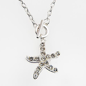 NA223: Charm Necklace with Starfish 