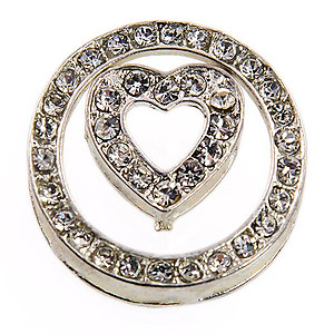 NA281: Austrian Crystal Heart Necklace
