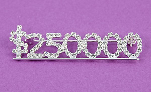 NC101: $200K Crystal Bar Pin