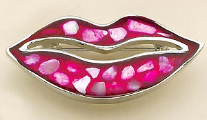 PA402: Hot Lips Pin