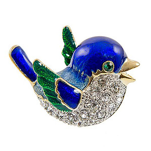 PA631: Blue Bird Pin