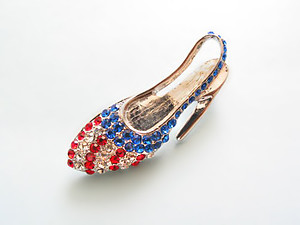PA640: Red White and Blue Shoe