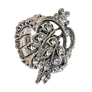 RA312: Floral Stretch Ring
