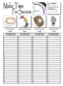 Sep23: Make Time For Success Contest Flyer