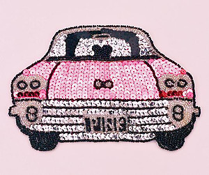 SEQ01: Pink Caddy Applique