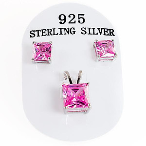 SN281SS: Sterling Pink Ice Set