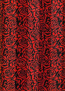 SS73: Red Rose Scarf