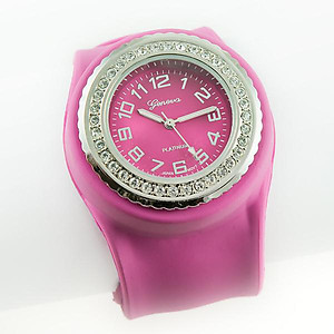 WA127: Pink Jelly Watch