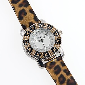 WA129: Leopard/Cheetah Watch