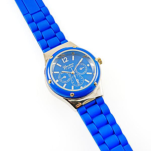 WA152: Royal Blue Contemporary Watch