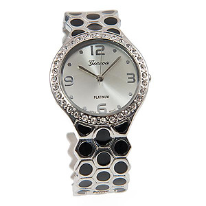 WA156: Black and Silver Watch