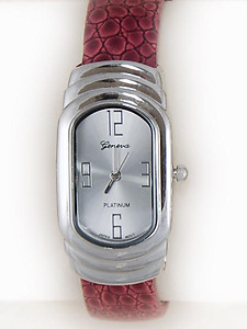 WA81R: Cuff / Bangle Watch in Red, Black or Pink