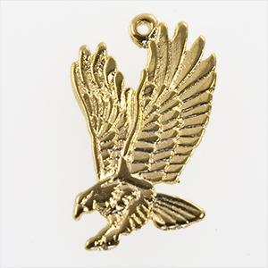 CH260: Eagle Charm in Gold or Silver