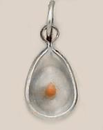 CH102: Musterd Seed Charm in Silver or Gold