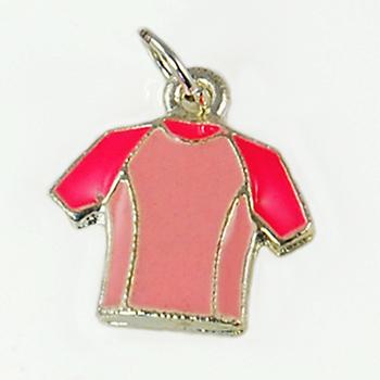 CH229: Pink T-Shirt Charm