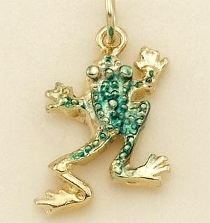 CH85GR: Frog Charm