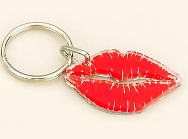 KE40: Red Lips Key Chain