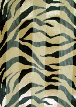 SS09BR: Taupe Brown & Black Zebra Scarf