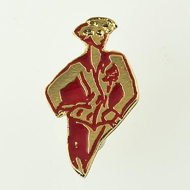 TA19: Red Jacket Lady Tac in Gold & Red