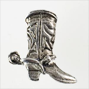 TA550: Silver Cowboy Boot Tac