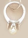 CH149: Pearl Ring Charm in Silver or Gold