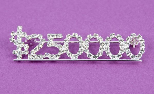 NC101: $200K Crystal Bar Pin