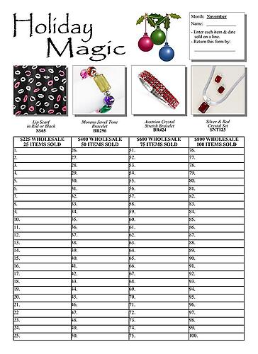 Holiday Magic Flyer