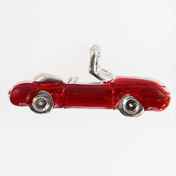 CH146: Red Car Charm in Gold or Silver