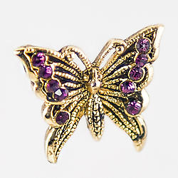 NA104: Crystal Illusion Butterfly Necklace