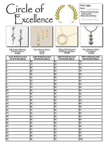 Circle of Excellence Contest Flyer