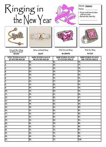 Ringing in the New Year Contest Flyer