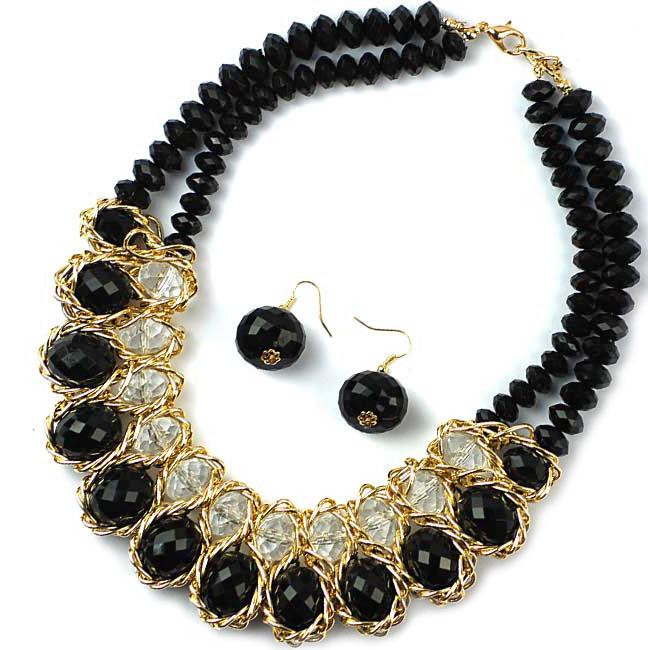 SN296: Black Pearl Necklace