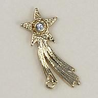 CH215: Star Charm in Gold or Silver