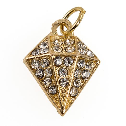CH402: Golden Diamond Charm