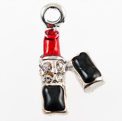 CH74: Lipstick Charm in Gold or Silver