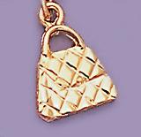 CH77: Purse Charm, in Gold or Silver