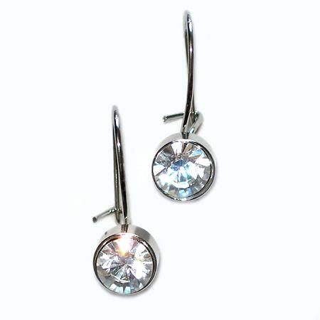 EA457: 4-CRT Austrian Crystal Earrings