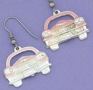 EA550: Pink Caddy Earrings