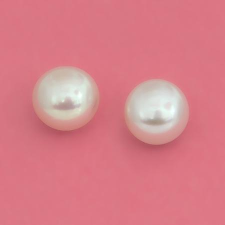 EA623: Natural Pearl and Sterling Silver Earrings