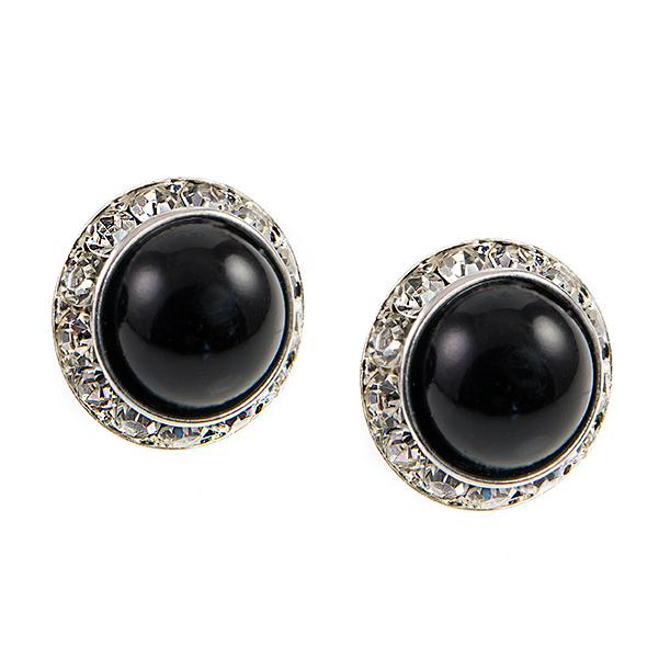 EA646: Black or White Pearl Earring