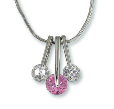 NA181: Yurmanesque Pink Ice Necklace