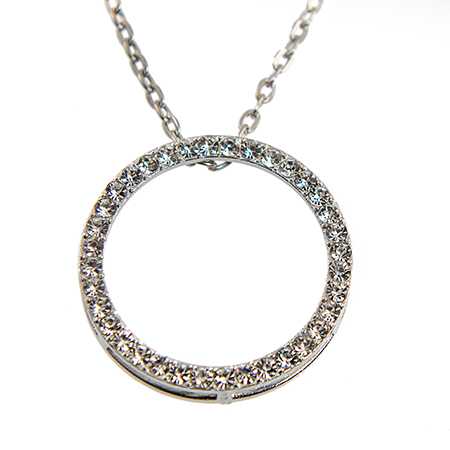 NA342:Crystal Circle of Excellence Necklace